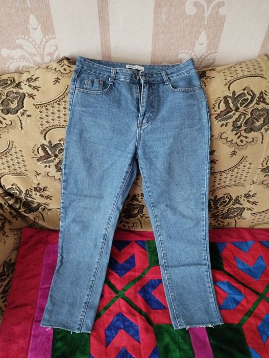 Джинсовка и джинсовые брюки 44 размер