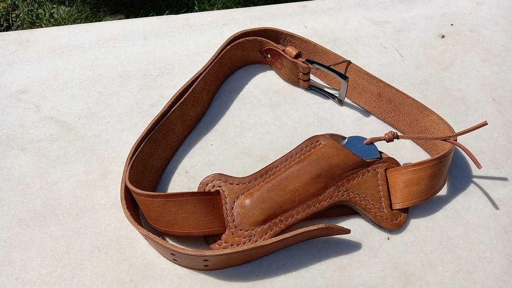Teaca + Curea piele naturala