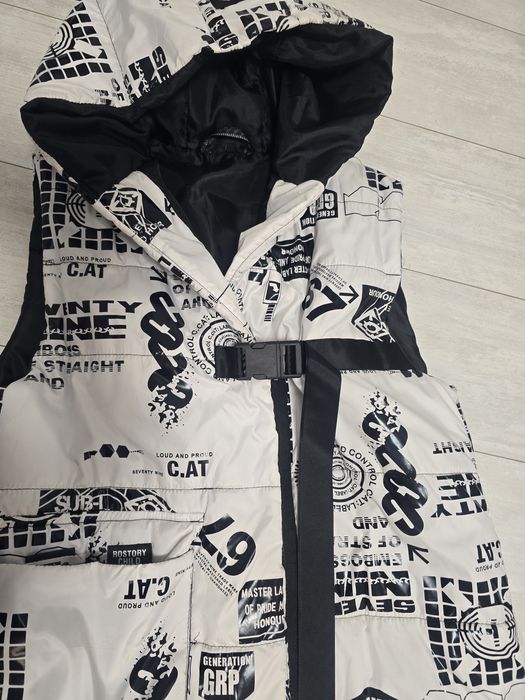 Грейка в бяло и черно