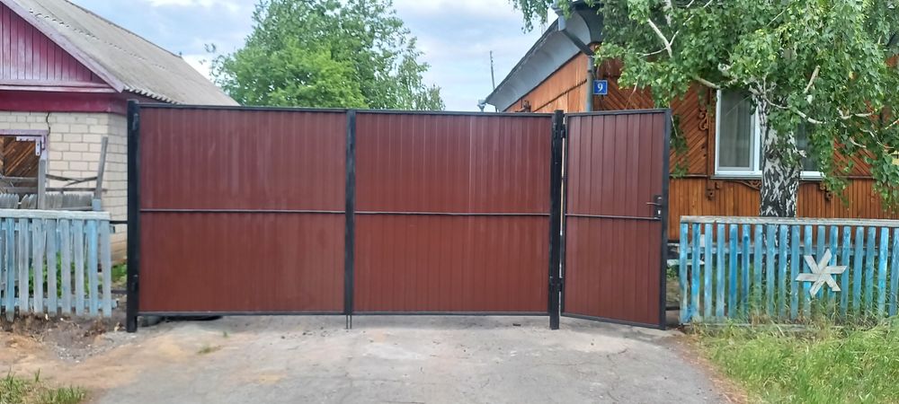 Ворота заборы                     .