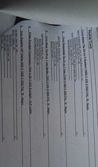 Vand mobila living STAER