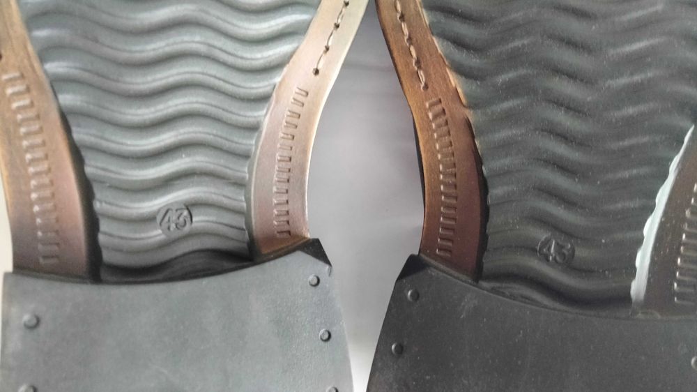 Обувки "Young Spirit" естествена кожа, нови, елегантни, черни