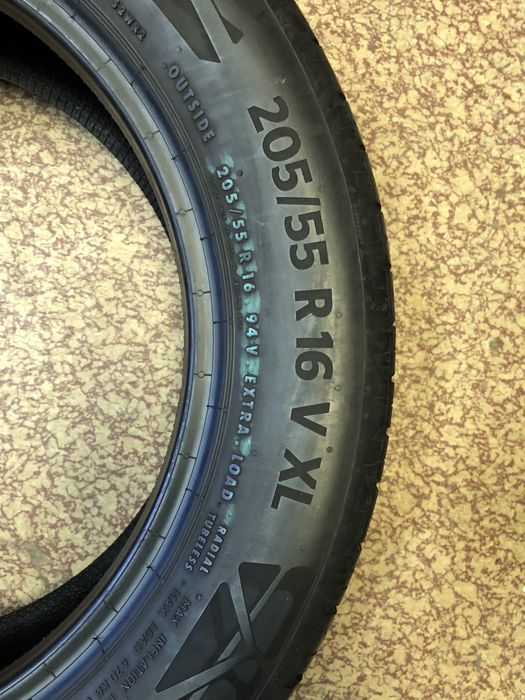 2бр летни гуми Continental 205 55 16 Eco Contact