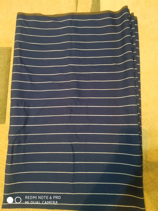 Шерстяная ткань темно синяя