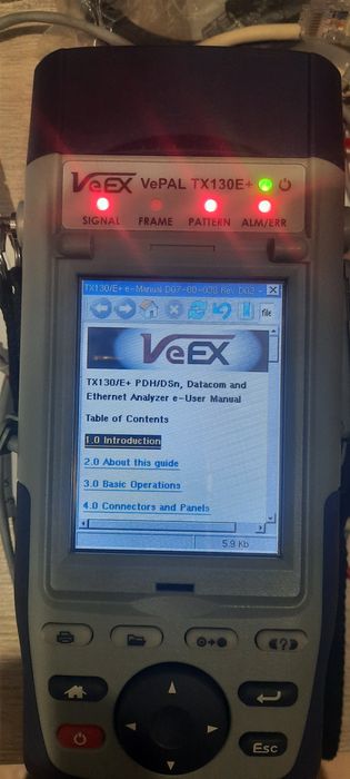 Ve-Ex  ТX130 Ve-Pal Тестер за проверка на Мрежа Интернет Телевизия