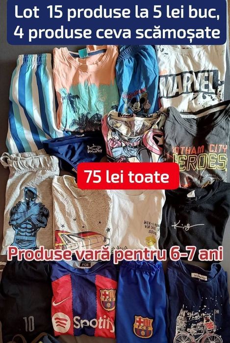 Loturi  hăinute băiat de 5-6,7-8,9-10,11-13 ani  și încălțăminte gratuita