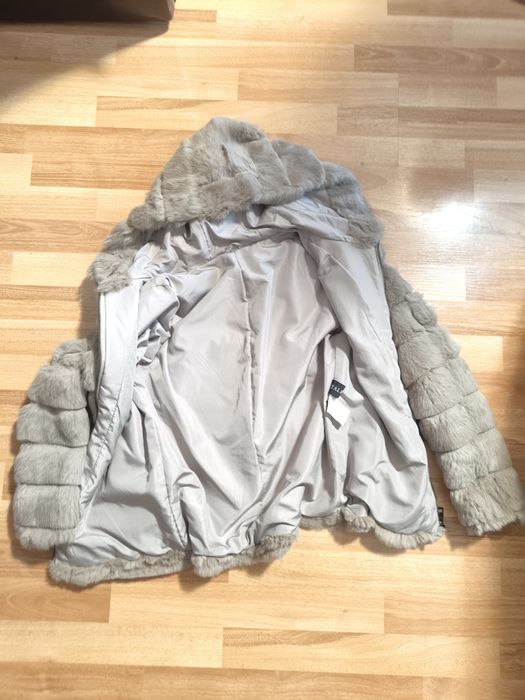 Geaca de blana naturala iepure  S