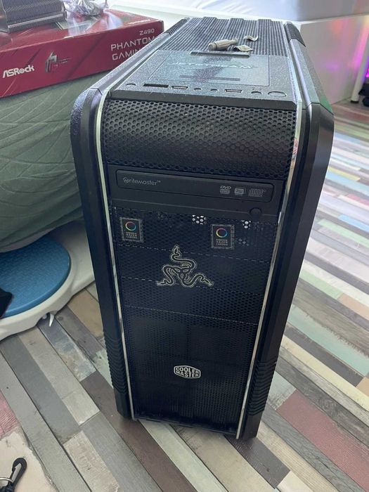 Компютърен процесор, охлаждане и захранване + Комп. кутия - подарък