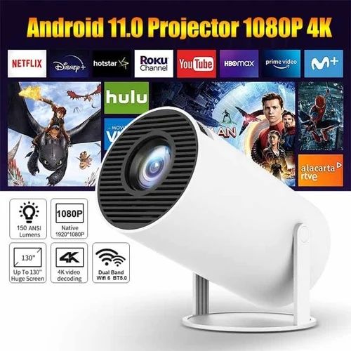 Smart projector wifi usb flesh