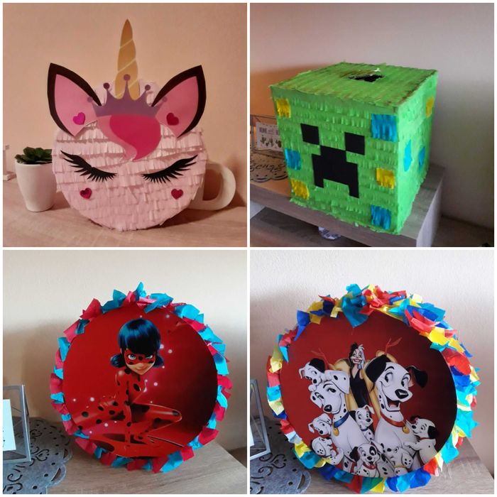 Pinata Hulk Mario Luigi Roblox Minecraft Spiderman Fortnite