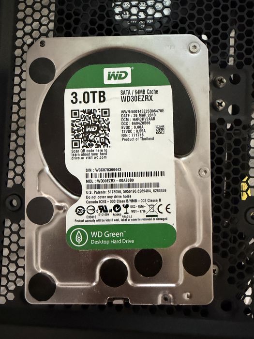 Hdd WD geen 3 TB
