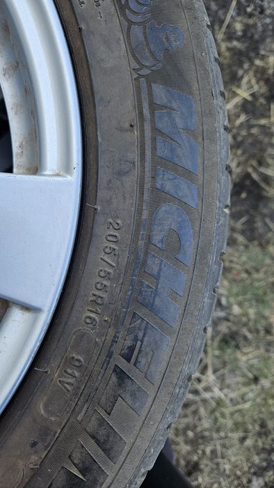 Джанти 16 5х108 с гуми 205 55 16 мишелин