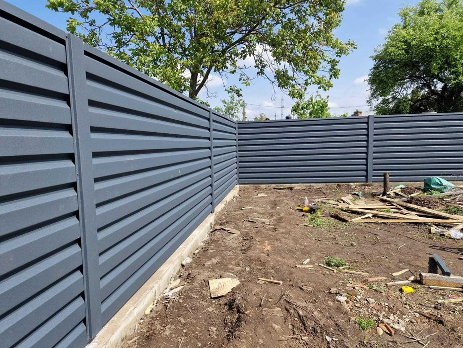 Garduri din panou stil jaluzele de diferite modele si dimensiuni