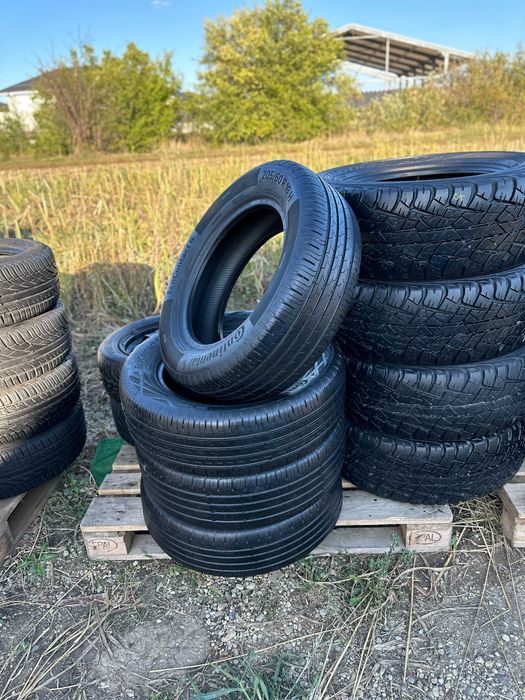 Cauciucuri  205/60/16 H CONTINENTAL 4 BUC FOARTE BUNE anvelope S-H