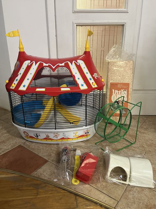 Клетка за хамстер CAGE CIRCUS FUN 49,5х34х42,5см.