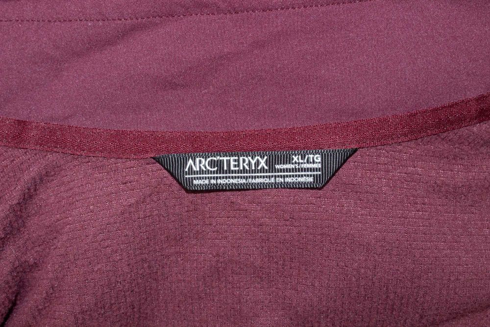 Arc'teryx Delta LTдамско поларено яке polartec цял цип вишнаво XL