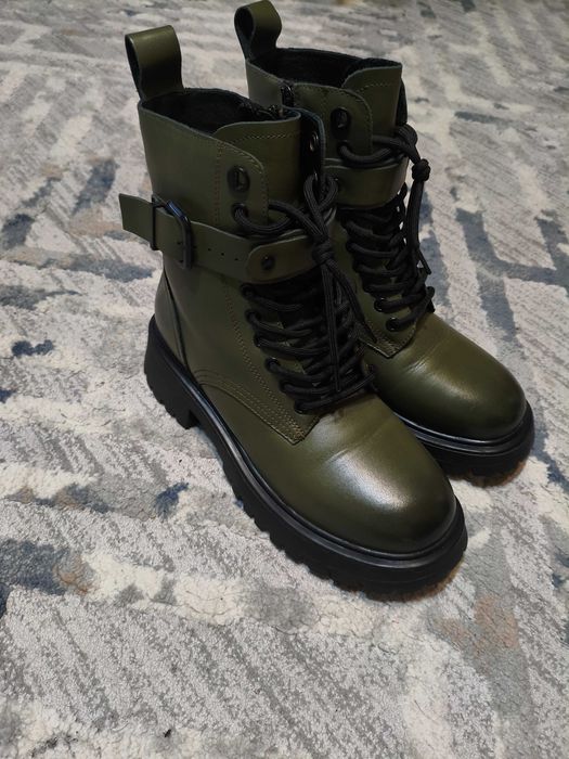 Сапожки из натуральной кожи