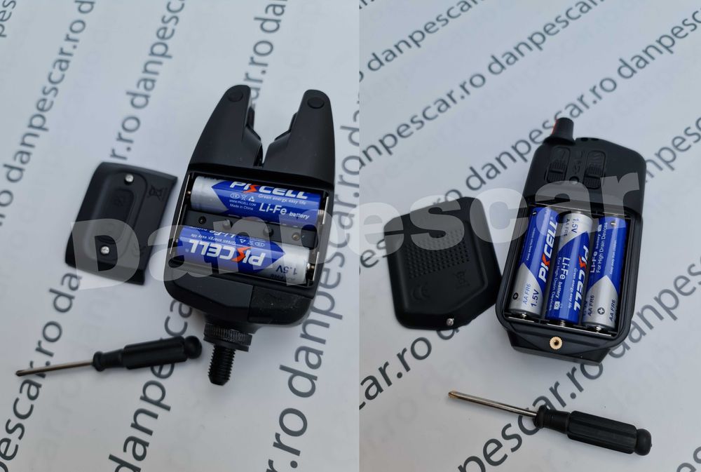 Set 4 Avertizori cu Statie EAST SHARK 4+1 cu sunete Polifonice RF2958