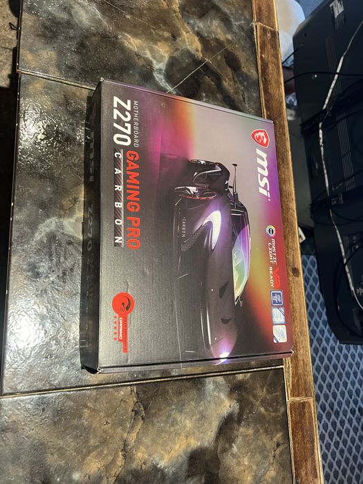 Msi Z270 + I7 7700k | gaming pro carbon дъно с intel i7 процесор