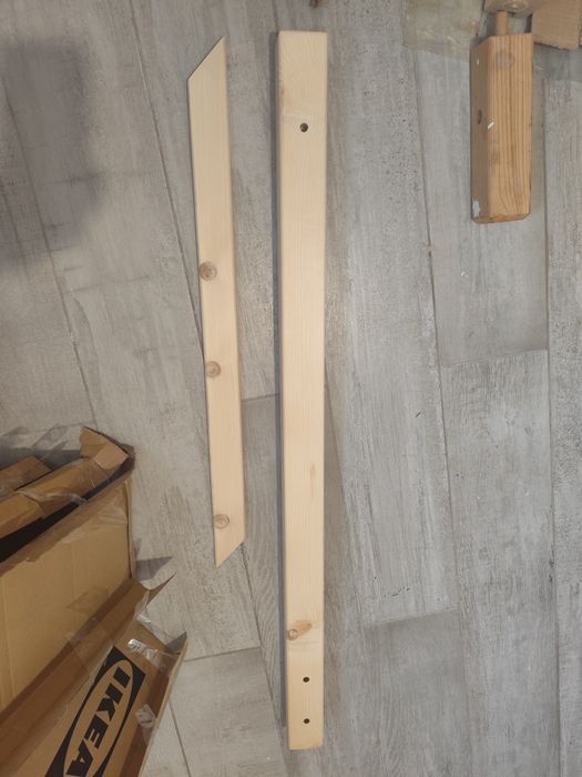 Kit complet de balustrada cu balustrii frezati pentru scara Alfa 
D