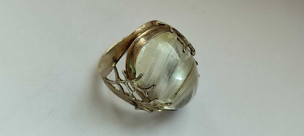 Эксклюзивное женское кольцо с камнем ЦИТРИН