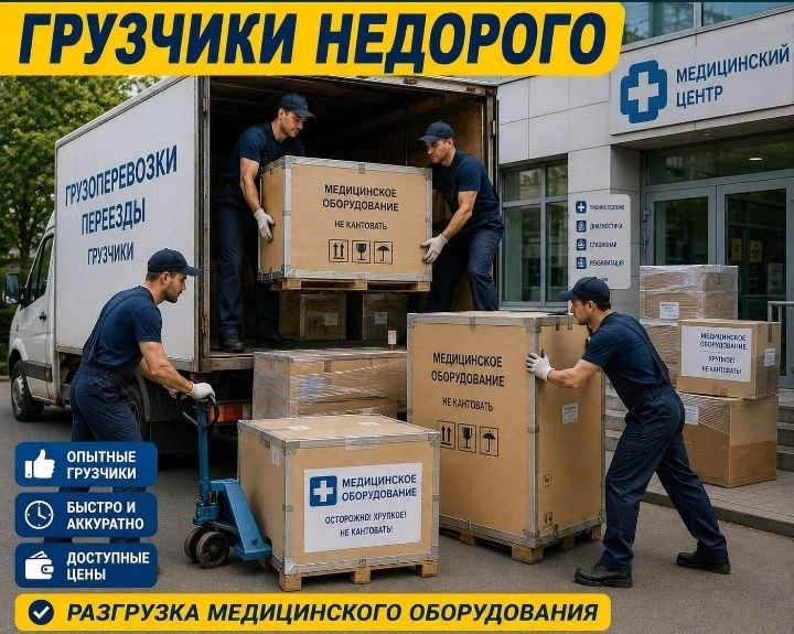 Услуги грузчики от 3000