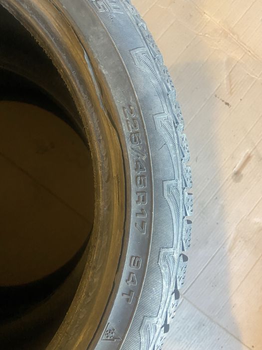 Зимние резина шипованая R17