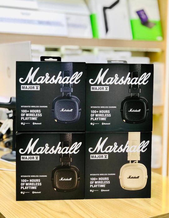 Marshall Major 4, 5  Беспроводные наушники  черный