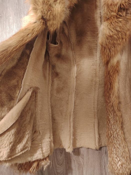 Cojoc dama cu blana vulpe