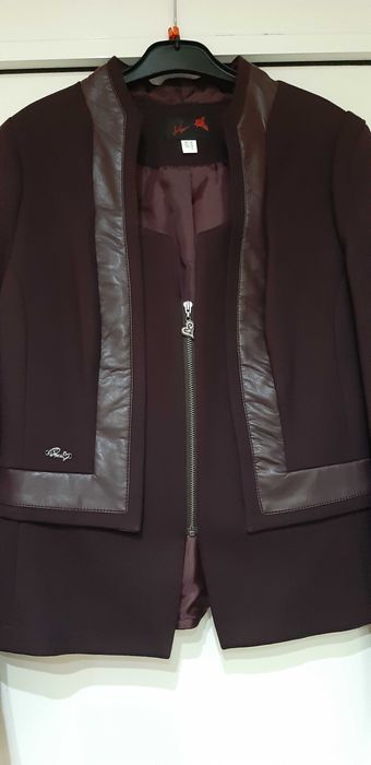 Разкошно Сако на "ROSI Fashion" с декорации Кожа! НОВО! № 48