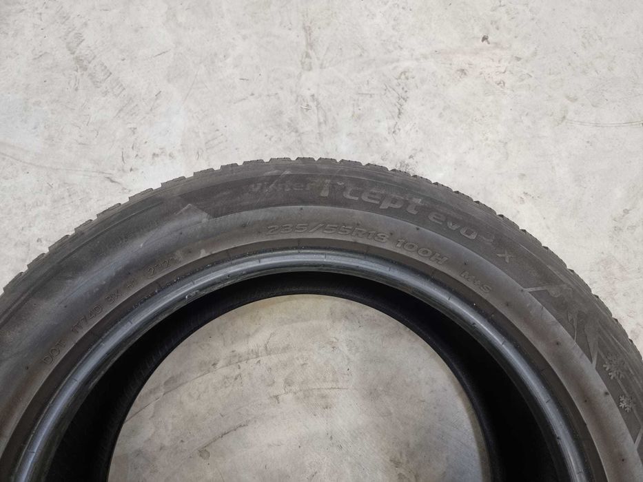 2 Anvelope Iarna 235.55.18 "Hankook" [dot 2021] ; stare buna