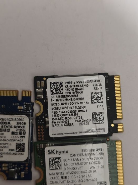 SSD M2 nvme 256/512gb