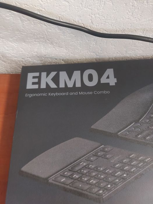 Tastatura+mouse ergonomica, kit 3in1,curbat,Protoarc EKM04,bluetooth