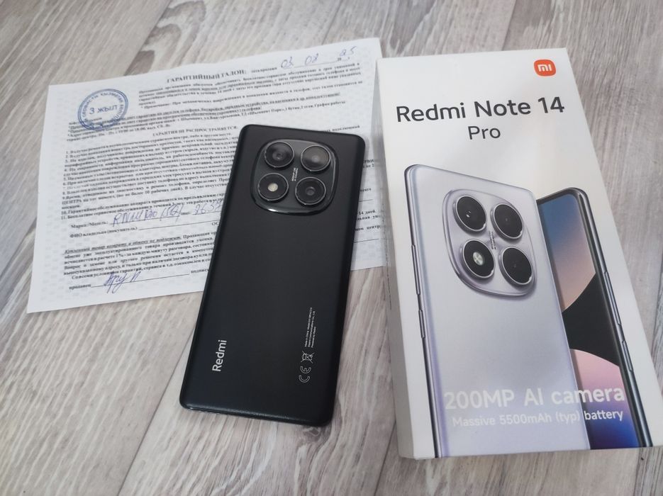 Redmi note 14 pro 512/16 gb