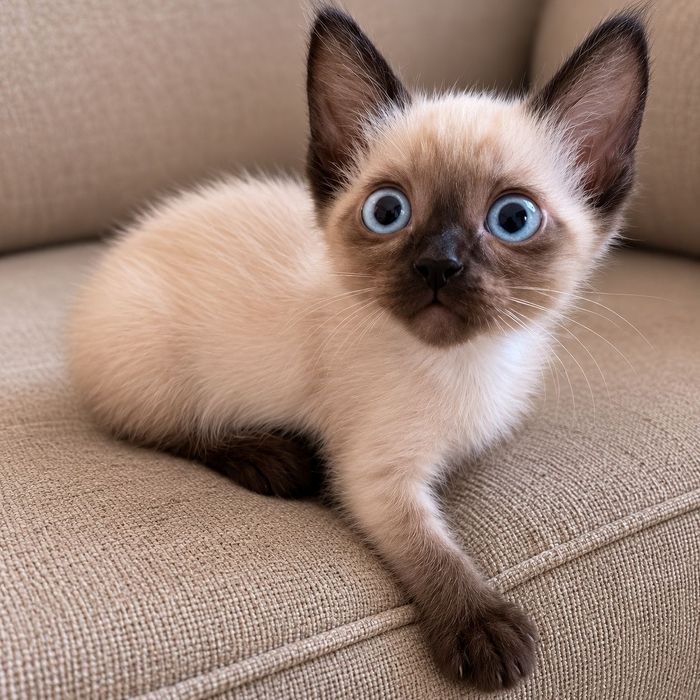 Отдам сиамского котенка