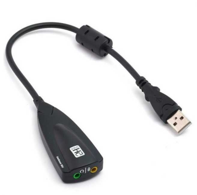 Новые Звуковые карты USB - с гарантией - ассортимент - доставка