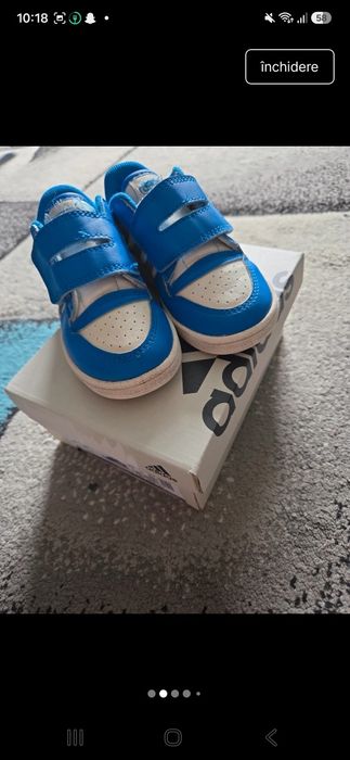 Adidași 23 cm albaștri