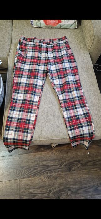 Pantaloni in carouri, mas. 42, H&M
