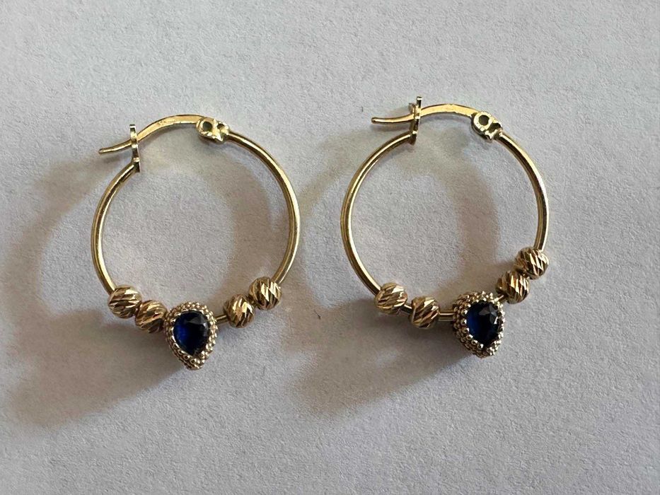 Златни дамски обеци 14K – 2,34гр