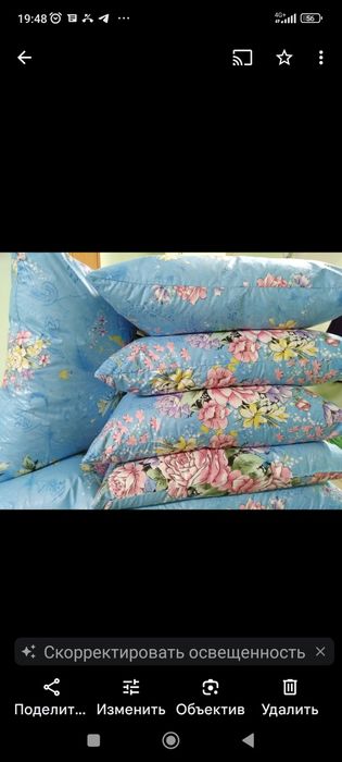 Рестоврация подушек,одеал.