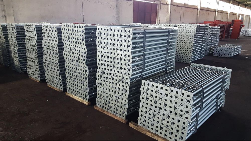 Schele metalice, tronson complet, cadru H, popi , platforma podina