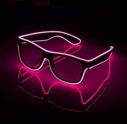 LED очила за косплей  клуб парти. 3 режима на светене