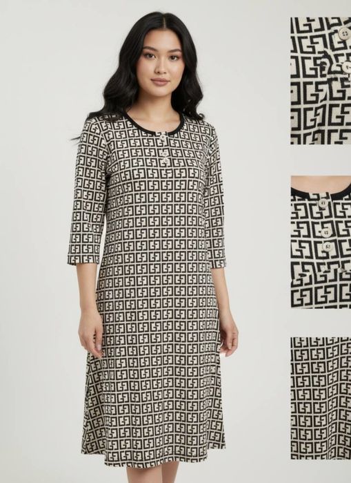 Платье халат домашний