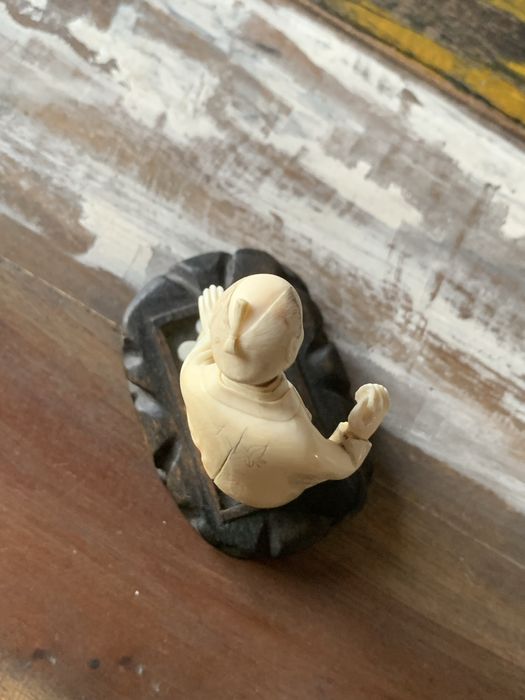 Окимоно Okimono японска фигура Мейджи период 1900 г.