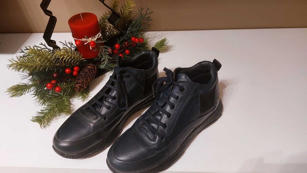 Ghete piele naturală nr. 41 marca Benvenuti