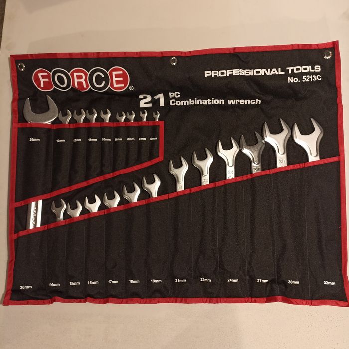 Набор комбинированных ключей FORCE