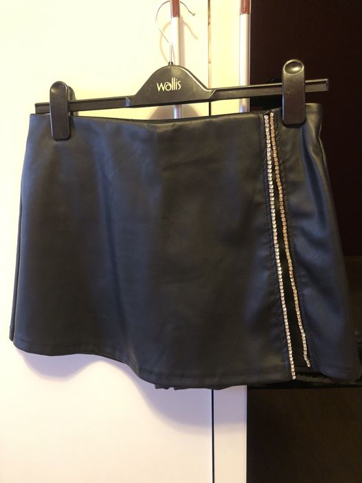 Кожена пола панталон