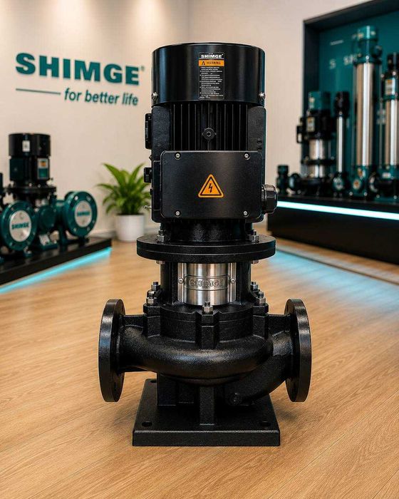 Насос циркуляционный Shimge TB 125-15/4-7.5  7.5 кВт 380В  до 120 м³/ч