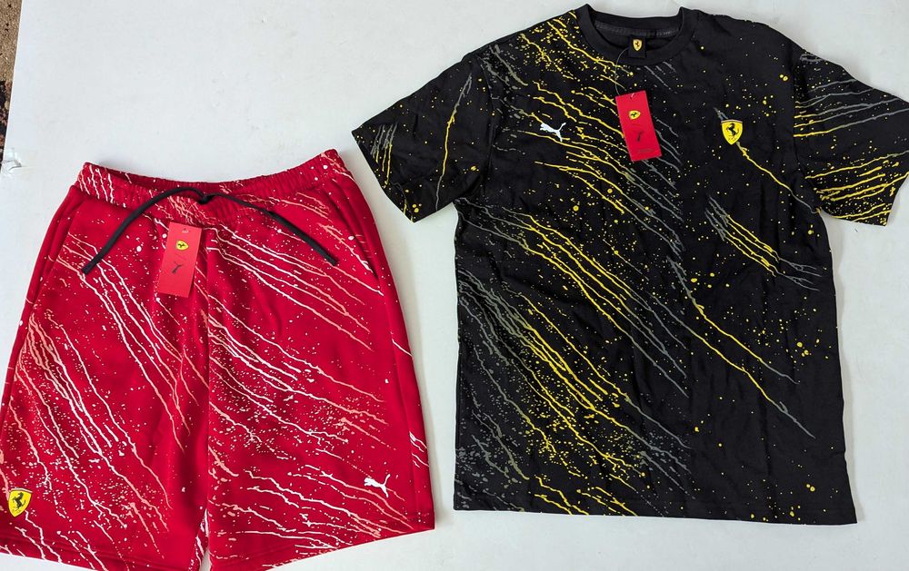 Puma x Ferrari Race Colour Splash мъжки комплект от Сащ
