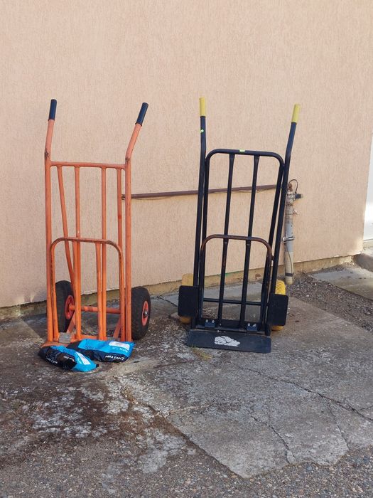 Cărucior liza transport marfă cu extensie pliabila roti bune